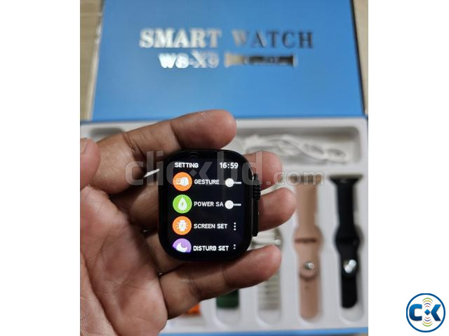 WS X9 Ultra Smart Watch 7 Belt Watch Cover Series 8 large image 1