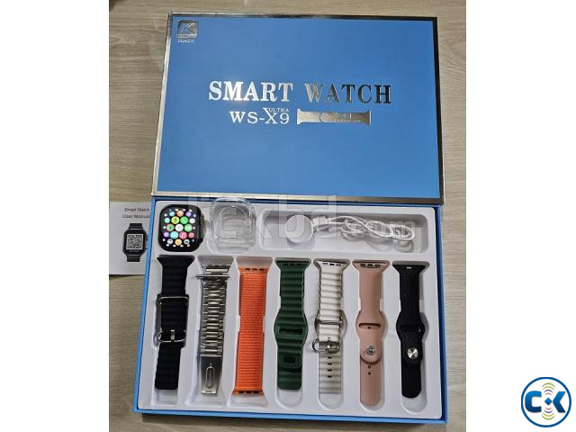 WS X9 Ultra Smart Watch 7 Belt Watch Cover Series 8 large image 3