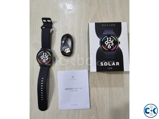 Xiaomi Haylou Solar Lite Smartwatch 10 Days Battery large image 1