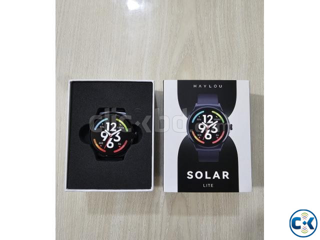 Xiaomi Haylou Solar Lite Smartwatch 10 Days Battery large image 2