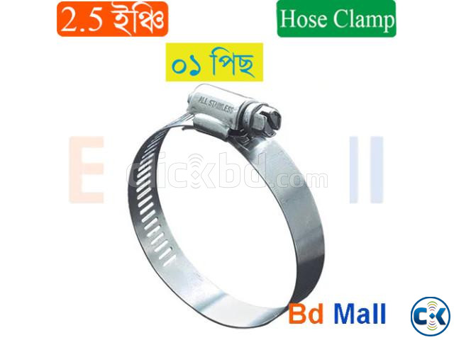 high quality 1 piece stainless steel clamp for hose pipe large image 4