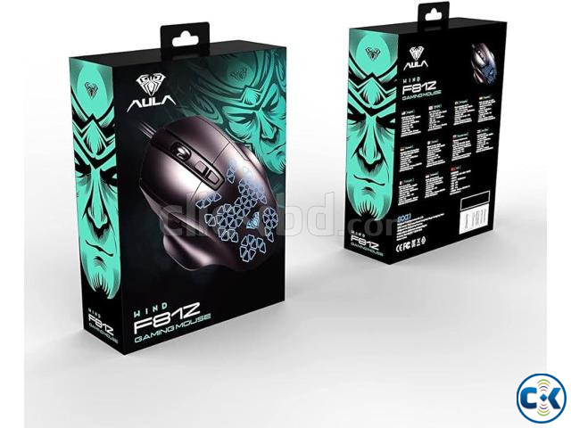 Aula F812 Wired RGB Gaming Mouse large image 1