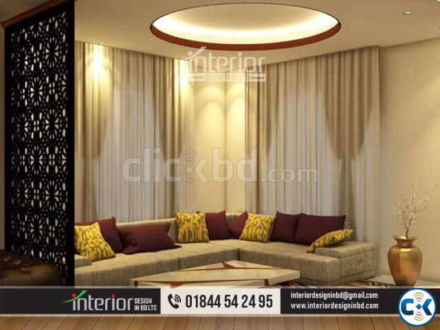 Turn your living room into a masterpiece by interior design large image 1