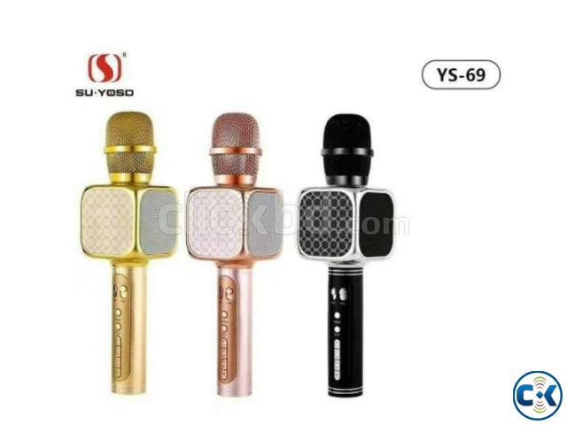 YS69 Magic Karaoke Wireless Microphone large image 4