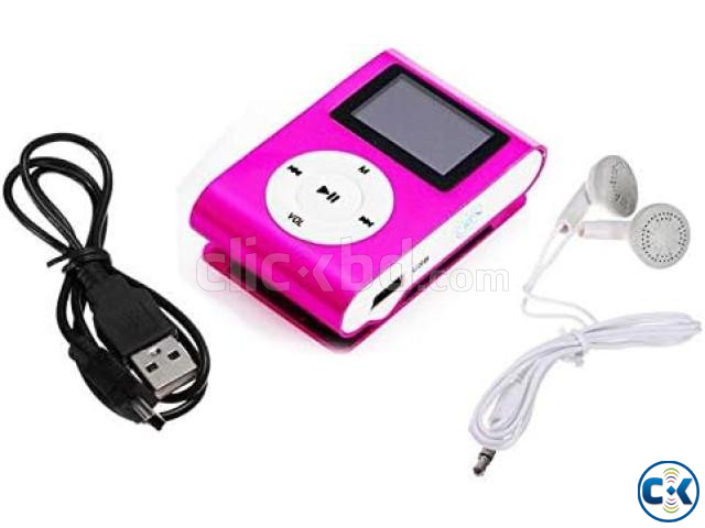 AR02 Mini MP3 Player With Display large image 1