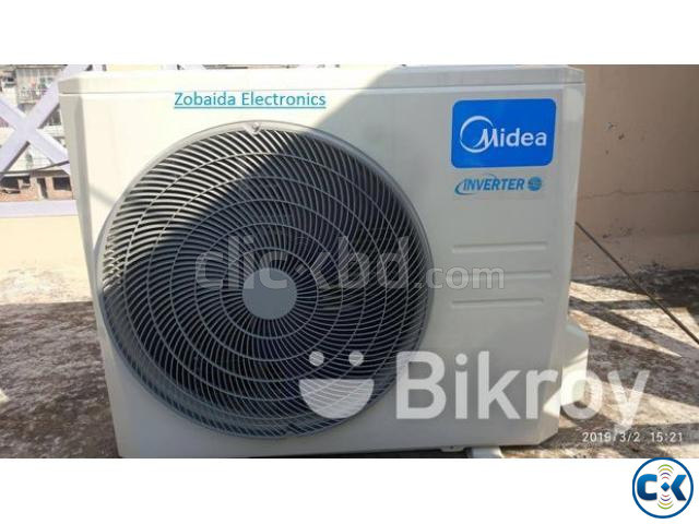 Midea 2.0 Ton Inverter Split Type Air Conditioner 5 Years large image 1