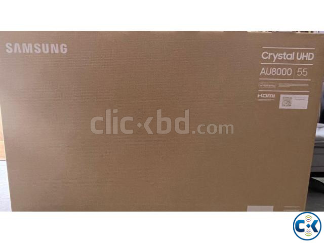 Samsung 55 AU8000 Official Crystal UHD 4K Smart TV large image 1