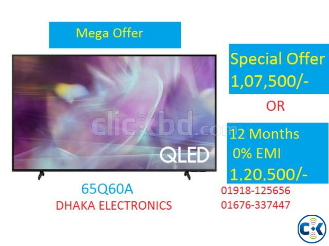 Samsung 65 Inch QLED 4K Smart TV 65Q60A  large image 0