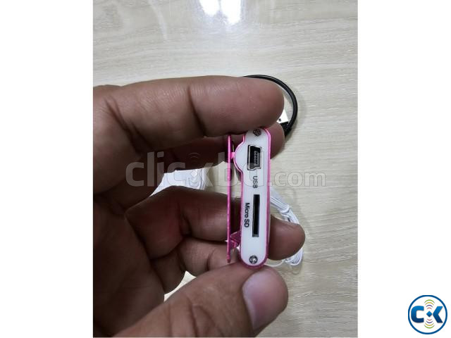 AR02 Mini MP3 Player With Display Pink large image 3