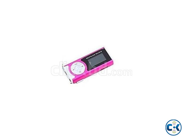 AR03 Mini MP3 Player With Display Pink large image 1