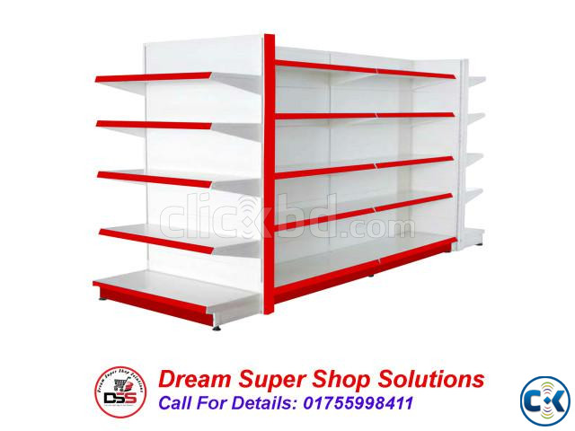 Heavy Duty Double Sided Display Rack large image 1