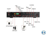 Small image 3 of 5 for Sunbuck Audio AV-628BT Bluetooth Sound Power Amplifier | ClickBD