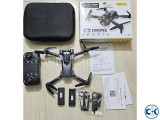 Small image 3 of 5 for CX 4k Wifi Dual Camera Dual Battery Dual Fan Foldable Drone | ClickBD