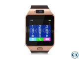 Small image 3 of 5 for DZ09 Smart Watch Single Sim Touch Display Call SMS - Gold | ClickBD