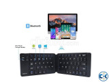 Small image 4 of 5 for B68 Folding Bluetooth keyboard Rechargeable For Mobile And P | ClickBD