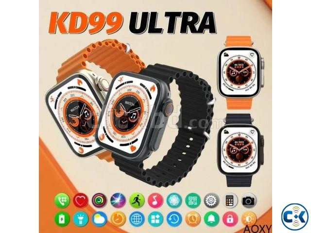 KD99 Ultra Smart Watch Full Screen Fitness Tracker Smartwatc large image 0