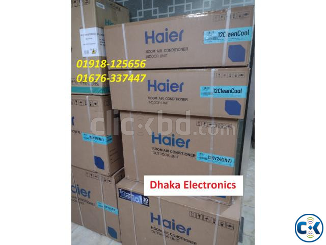 Haier CleanCool Inverter 1 ton HSU-12CleanCool INV 3DF  large image 0