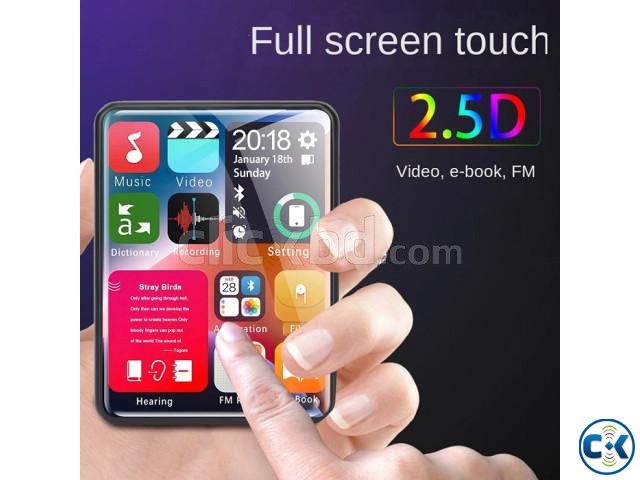 X6 MP3 Player 2.4-inch Touch Screen With Bluetooth 4GB large image 0