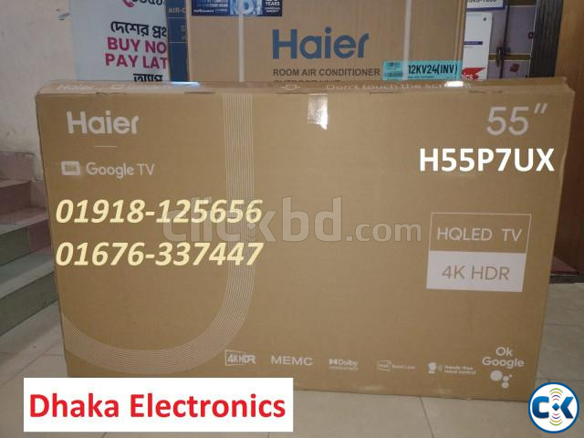 55 inch Haier H55P7UX HQLED 4K SMART GOOGLE TV Official large image 0