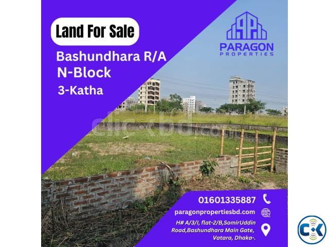 Plot For Sale In N-Block 3-Katha Near By 200 ft large image 0