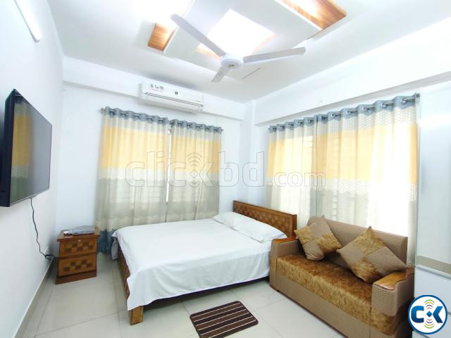 1 Bedroom Single Flats with cozy interior for Rent in Dhaka large image 0