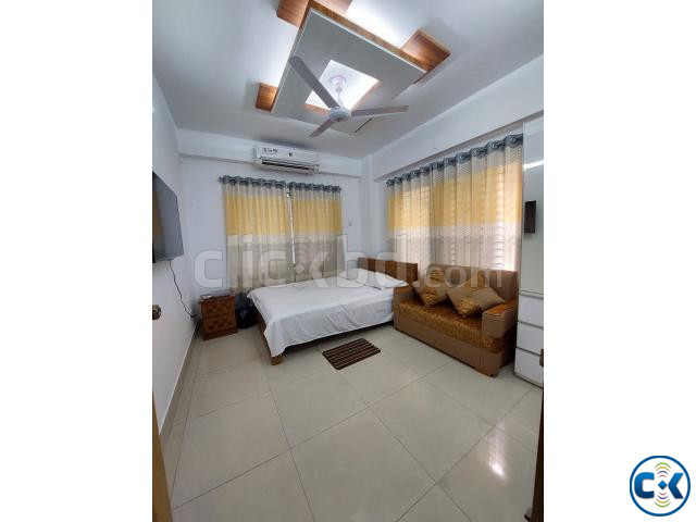 1 Bedroom Single Flats with cozy interior for Rent in Dhaka large image 1