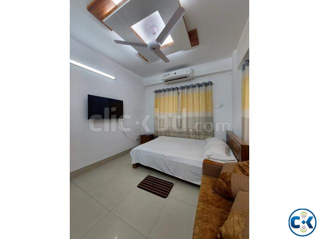 1 Bedroom Single Flats with cozy interior for Rent in Dhaka large image 2