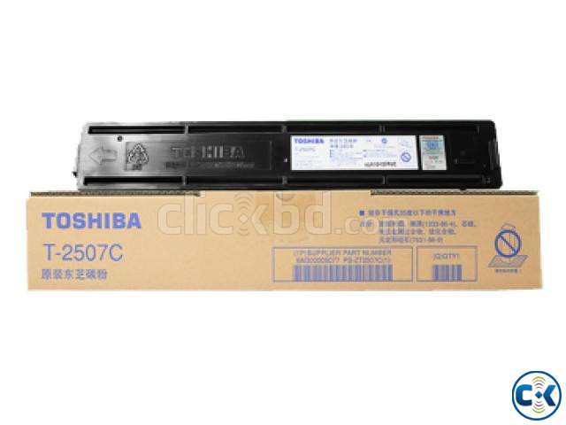 Toshiba T-2507C Original Black Toner Cartridge large image 0