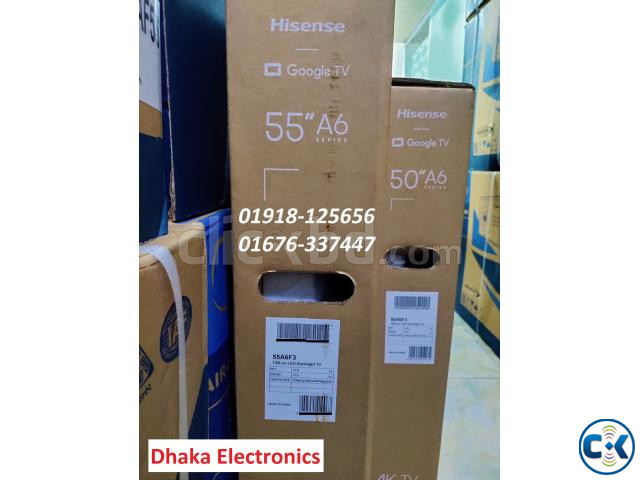 Hisense 55A6F3 55 inch UHD 4K Google TV Price BD Official large image 1