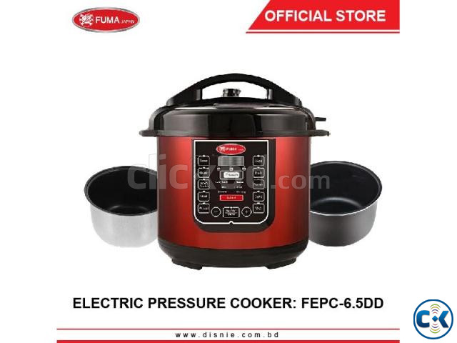 Fuma Japan FEPC- 6.5DD 2POTS Electric Pressure Cooker 6.5L large image 0