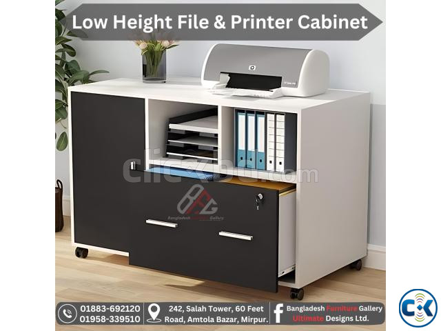 File Cabinet Printer Cabinet large image 1