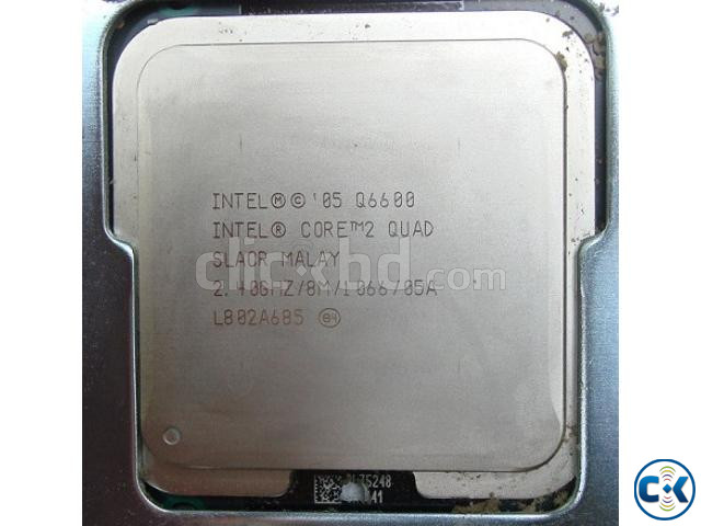 Core 2 Quad 8MB Cash Q6600Kentsfield Quad-Core 2.40 GHz 105W large image 3