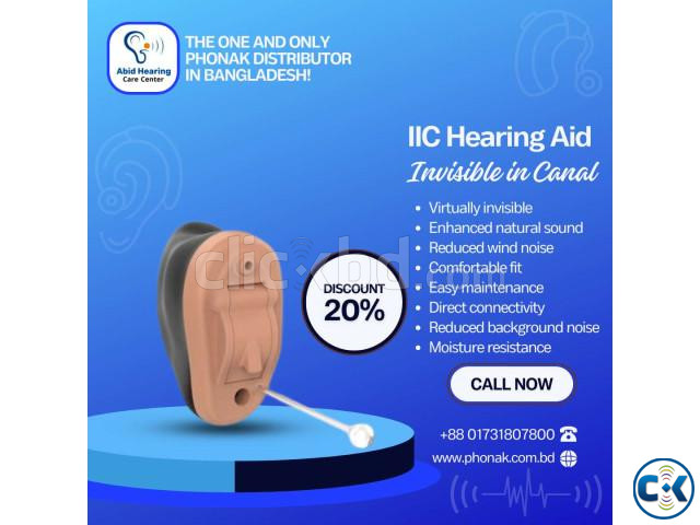 Invisible Hearing Aid IIC Price in Dhaka Bangladesh large image 0