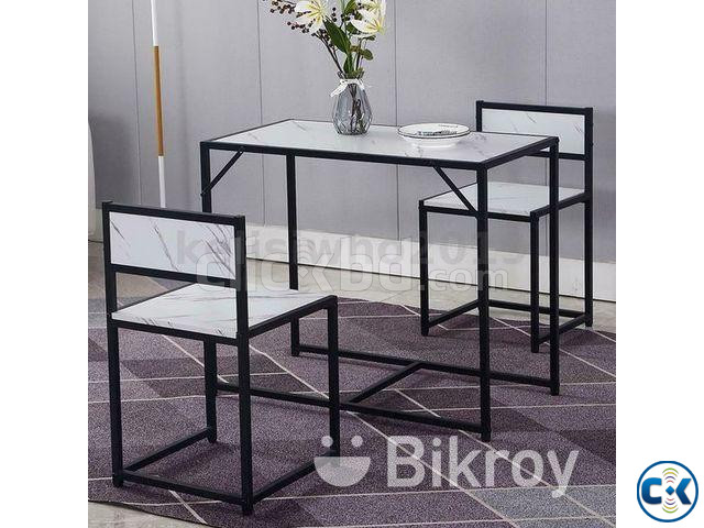 Iron Dining Table Chair -14 large image 1