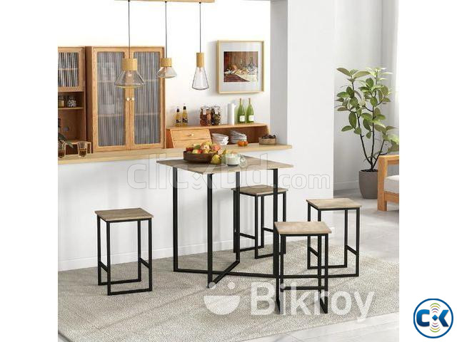 ART New Design 5 in 1 Table chair set - 03 large image 1