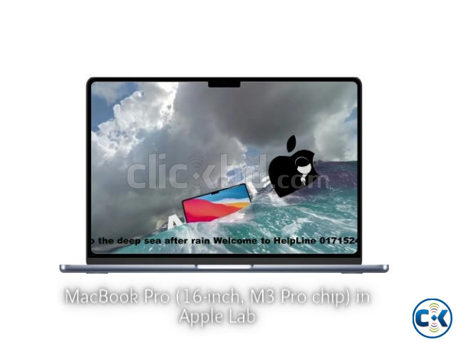 MacBook Pro 16-inch M3 Pro chip in Apple Lab large image 0