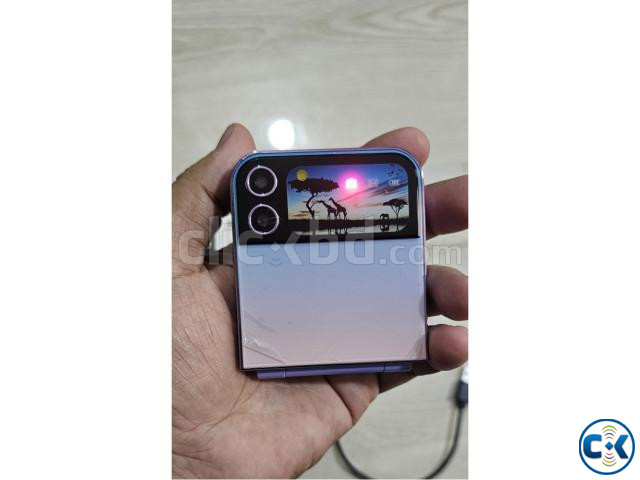 Samsung A70 Pro Foldable Phone Dual Sim With Cover Purpal large image 2