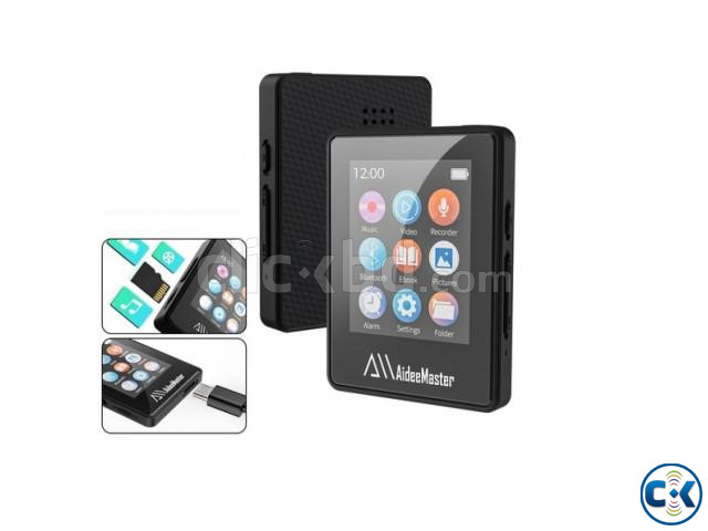 AideeMaster MP3 Player Bluetooth 5.0 MP4 Video Player FM E-b large image 0