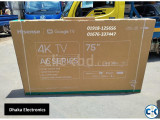 Hisense 75A6F3 75 inch UHD 4K Google TV Price BD Official