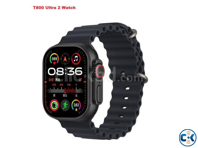 T800 Ultra 2 Smartwatch Bluetooth Calling Series 9 Silver large image 0