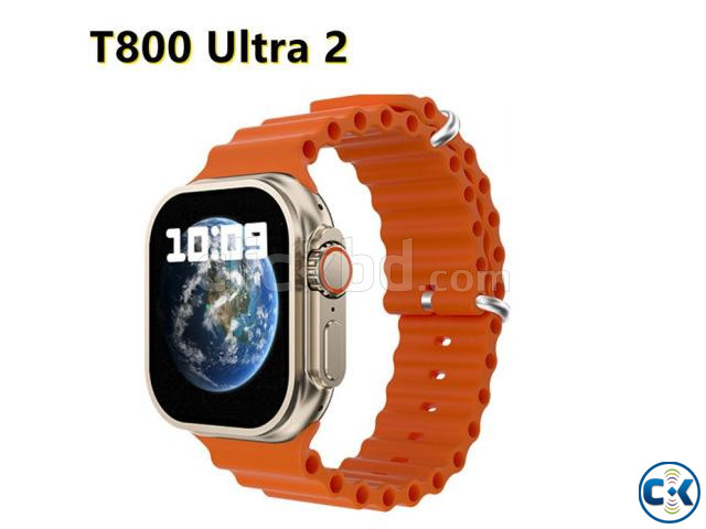 T800 Ultra 2 Smartwatch Bluetooth Calling Series 9 Silver large image 3