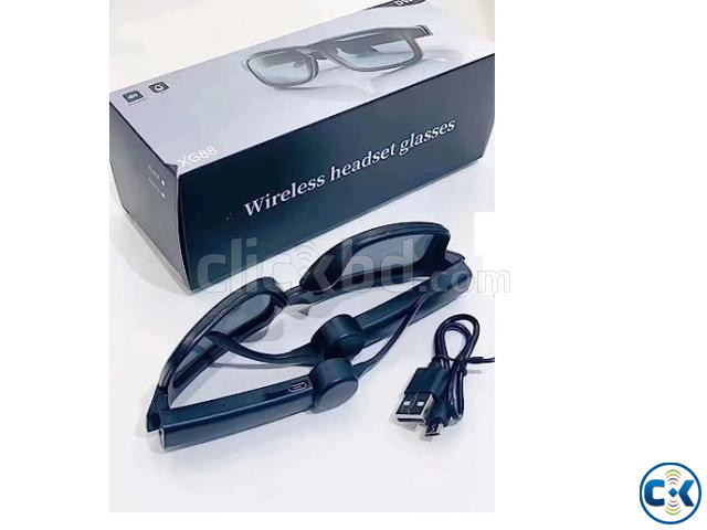 AR26 Bluetooth Sunglasses Headset Smart Glasses large image 1