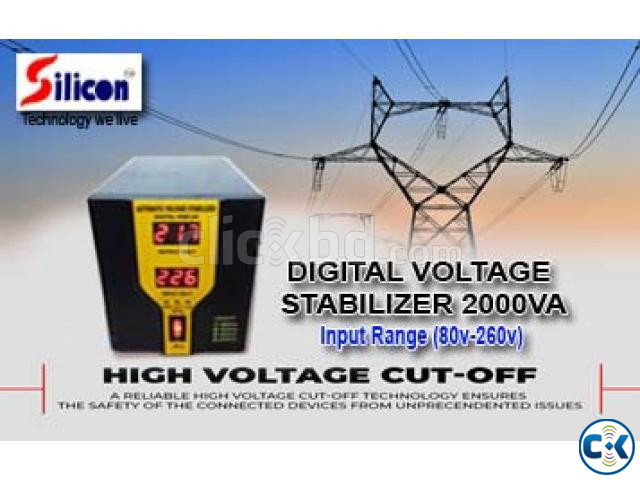 2KVA DIGITAL STABILIZER 80V-260V  large image 4