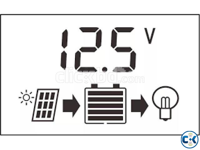 PWM Solar Charge Controller 10A with USB large image 1