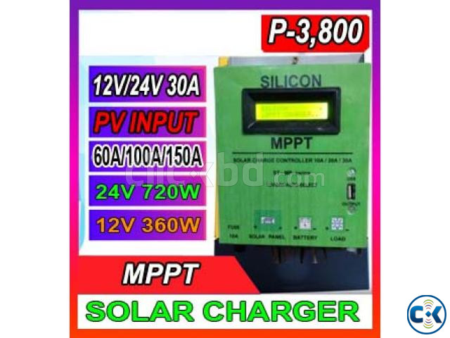 MPPT SOLAR CONTROLLER 10A TO 30A with USB large image 0