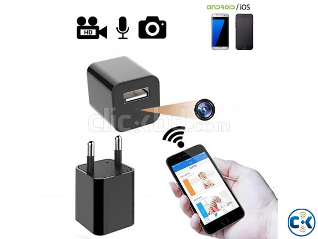 USB Wifi Charger Adapter 1080p Video Camera large image 0