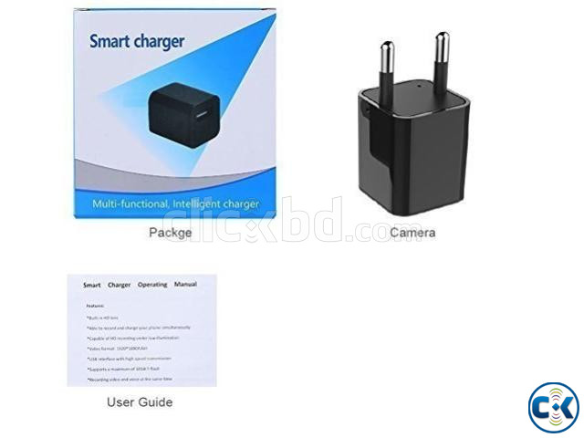 USB Wifi Charger Adapter 1080p Video Camera large image 4