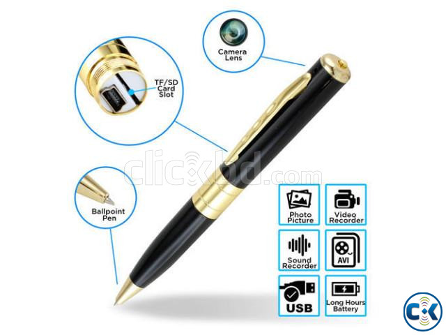 Pen Video Camera TF 720P 32GB Memory Card Supported large image 0