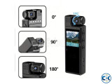 Small image 2 of 5 for L9 Portable Body Camera 180 Rotating Lens Night Vision | ClickBD