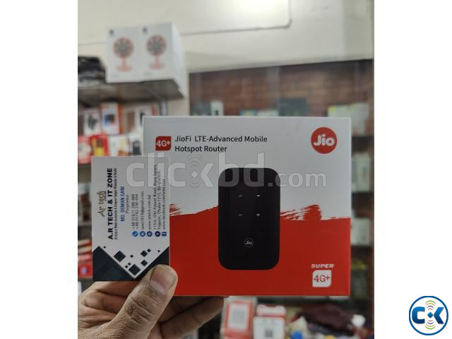 Jio MF800 4G Wifi Pocket Router 2100mAh Battery large image 0